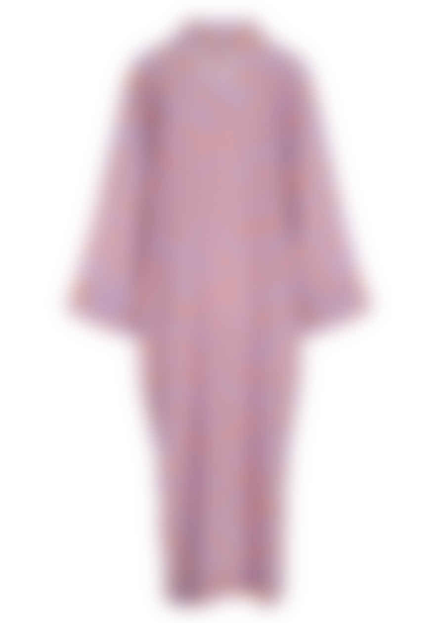 Masoré Long Shirt - Purple Dot