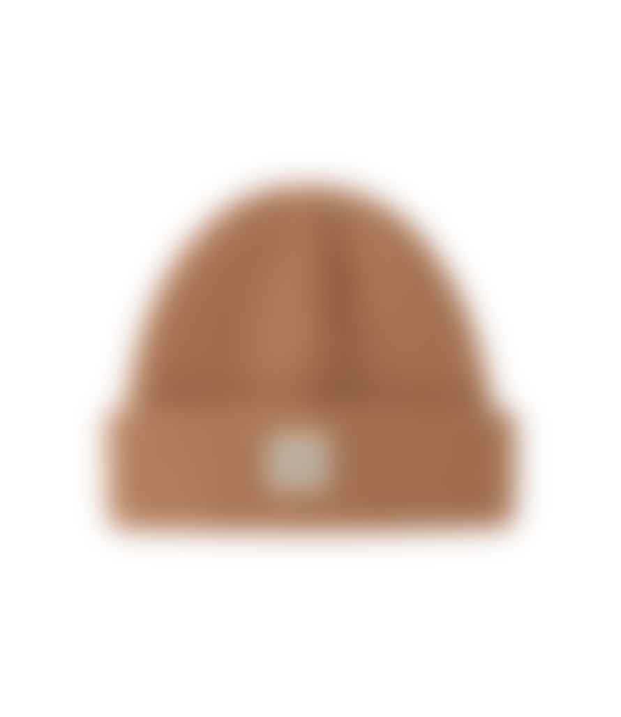 A.P.C. A.p.c. James Cashmere And Ultra Fine Merino Knitted Beanie Camel