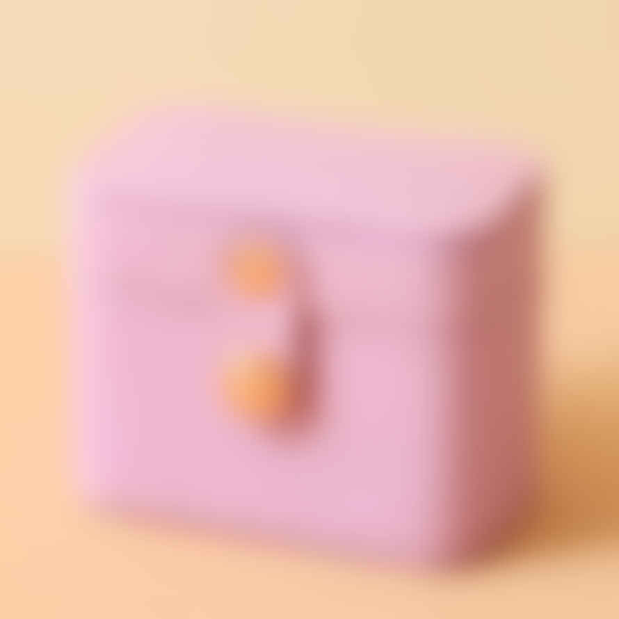 Lisa Angel Purple/pink Mini Travel Ring Box