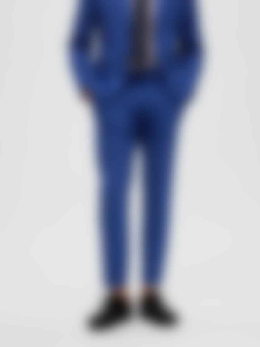 Selected Homme Selected - Pantalon Costume Bleu Roi Foncé