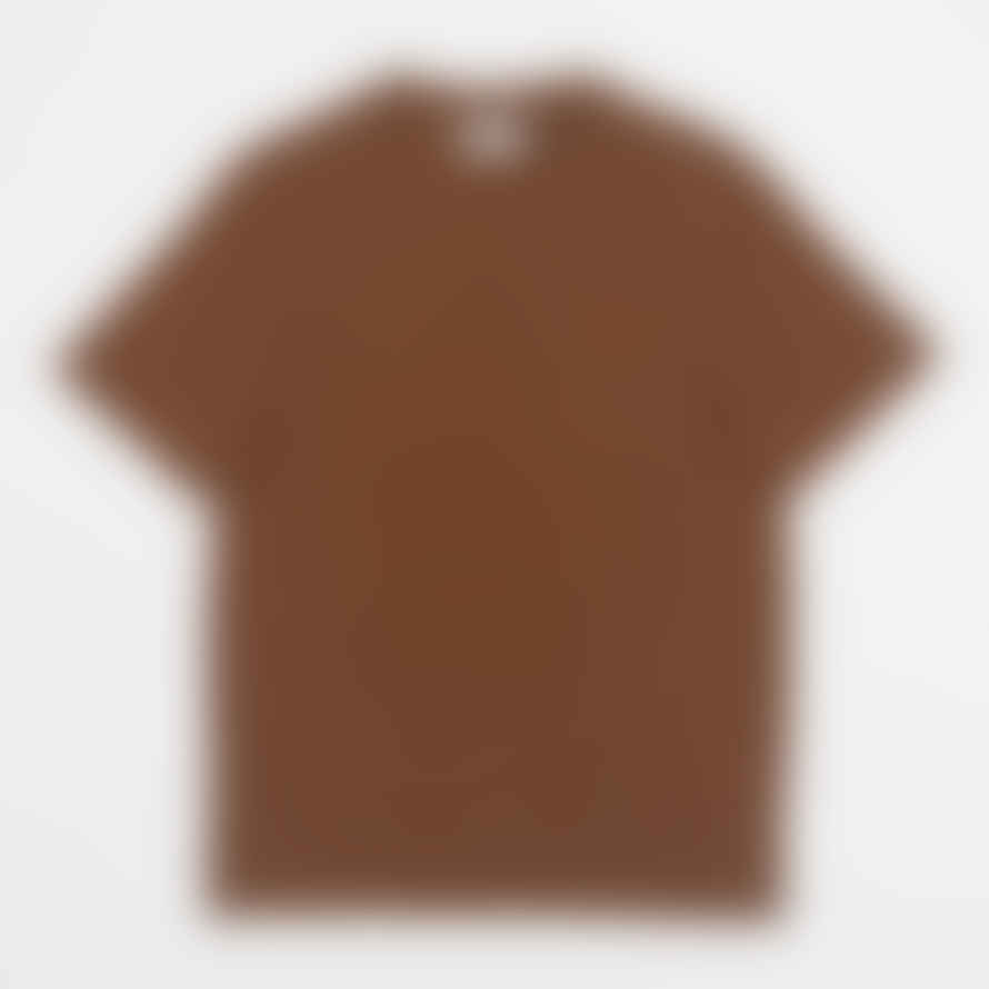 Farah Danny Short Sleeve T-Shirt in Golden Brown