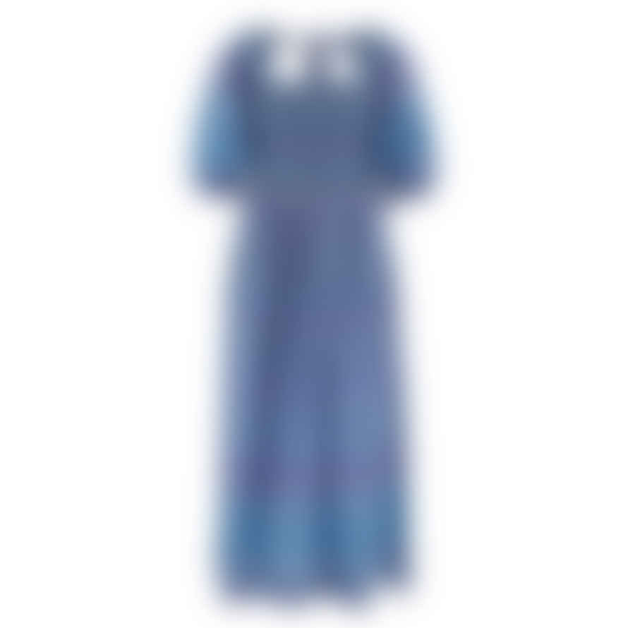 DIlli Grey  Lizzie Maxi Dress In Blue Paisley