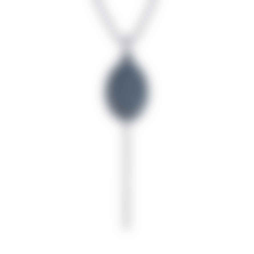 WDTS Oxidised Silver Icon Necklace