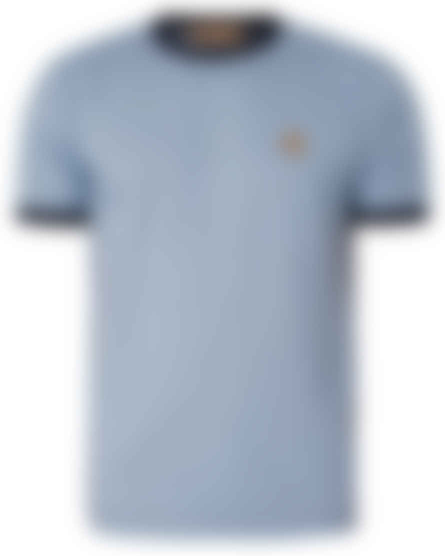 Gabicci Vintage Wilkins Striped T-shirt - Blue