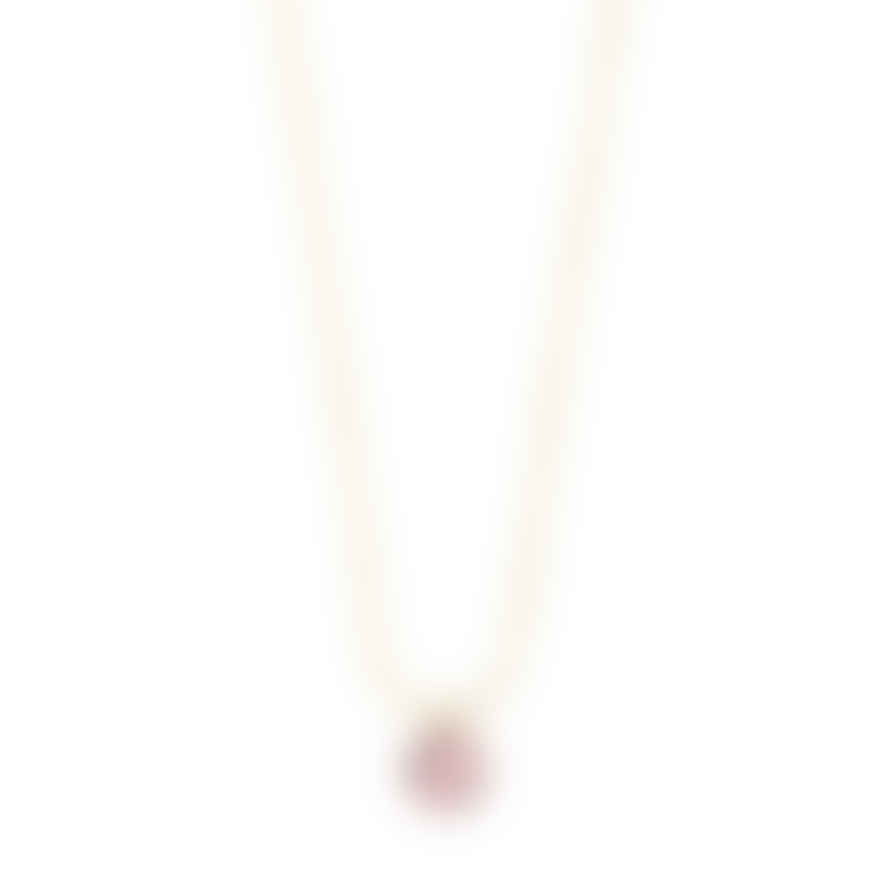 Pilgrim Callie Crystal Pendant Necklace - Rose/gold