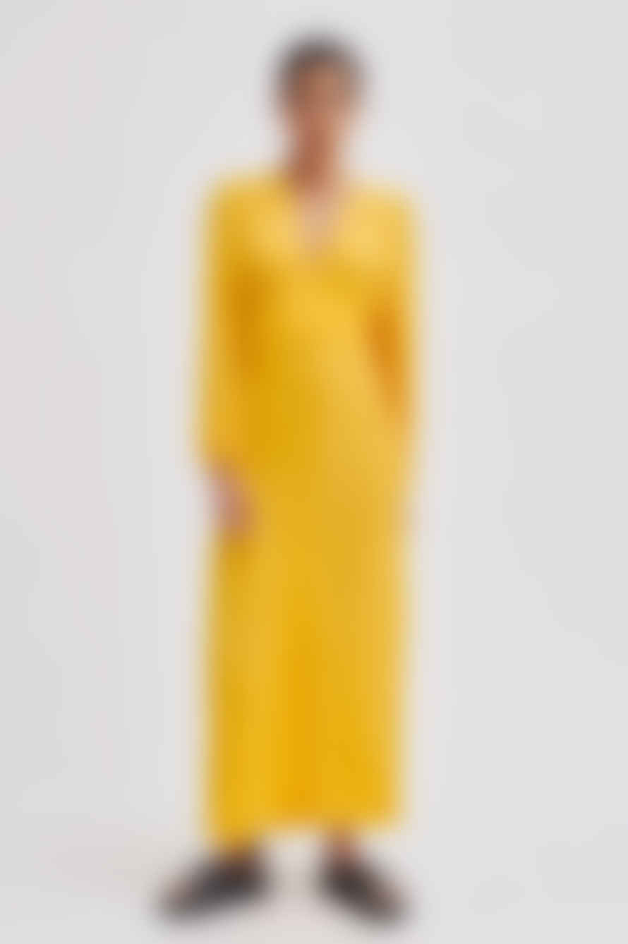 Second Female Emanuelle Golden Apricot Slim Dress