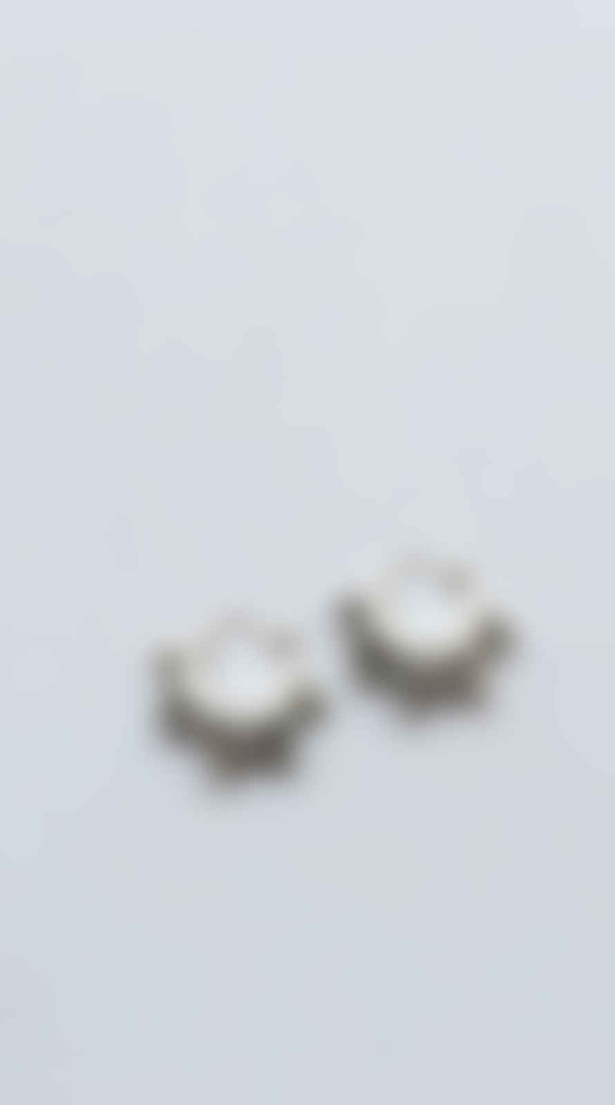 Urbiana Mini Silver Boho Hoop Earrings