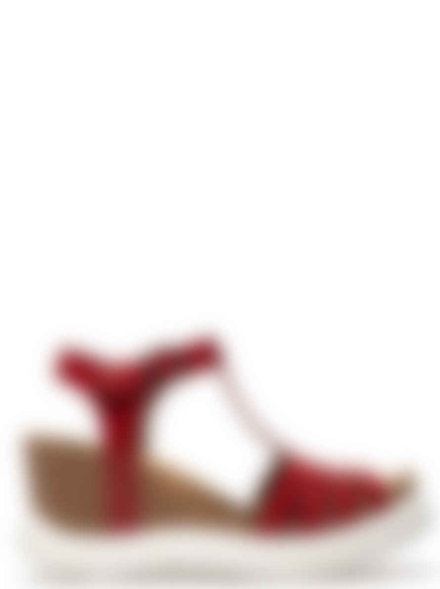Fly London Red Gait959 Sandals