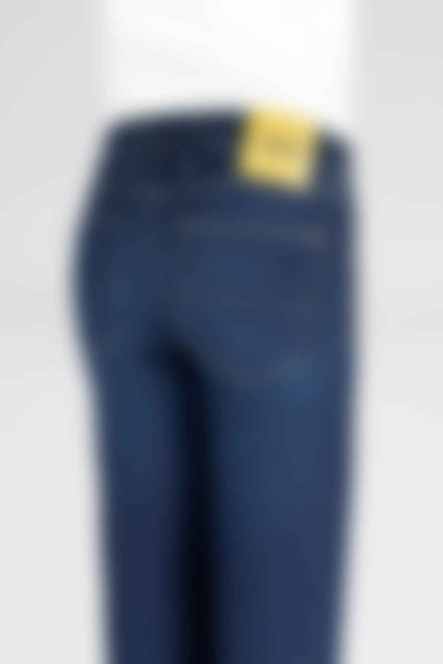 Tramarossa Blue and Yellow Michelangelo Zip SS Jeans