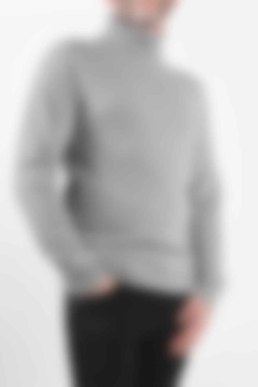 Daniele Fiesoli Grey Roll Neck Sweater