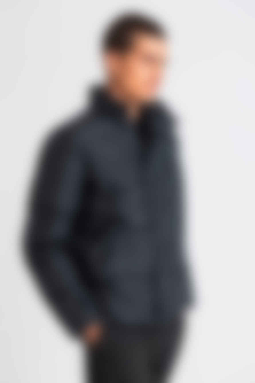 ANTONY MORATO 3 by 4 Black Quilted Tech Jacket
