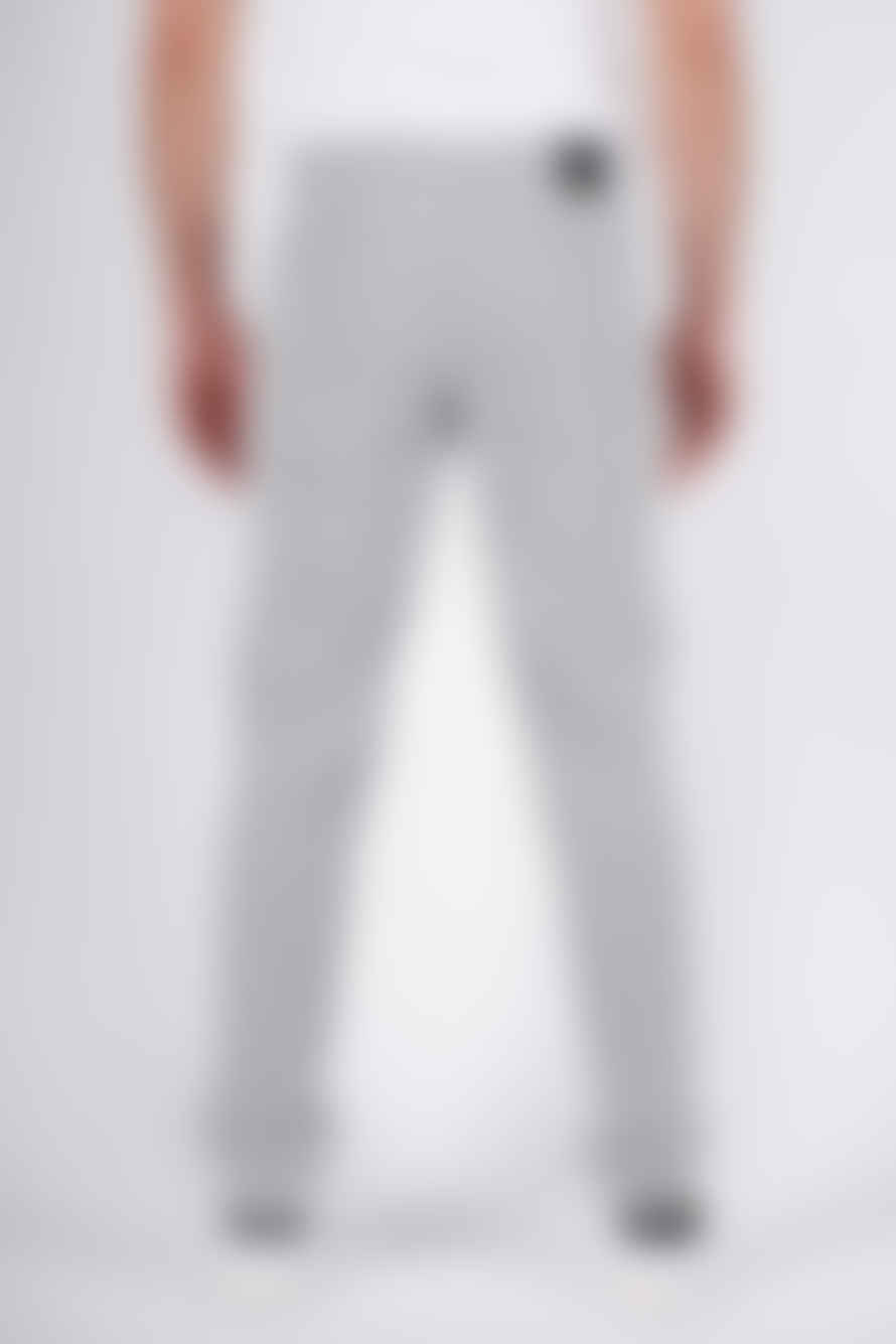 Remus Uomo Grey Stretch Fit Cotton Trouser 