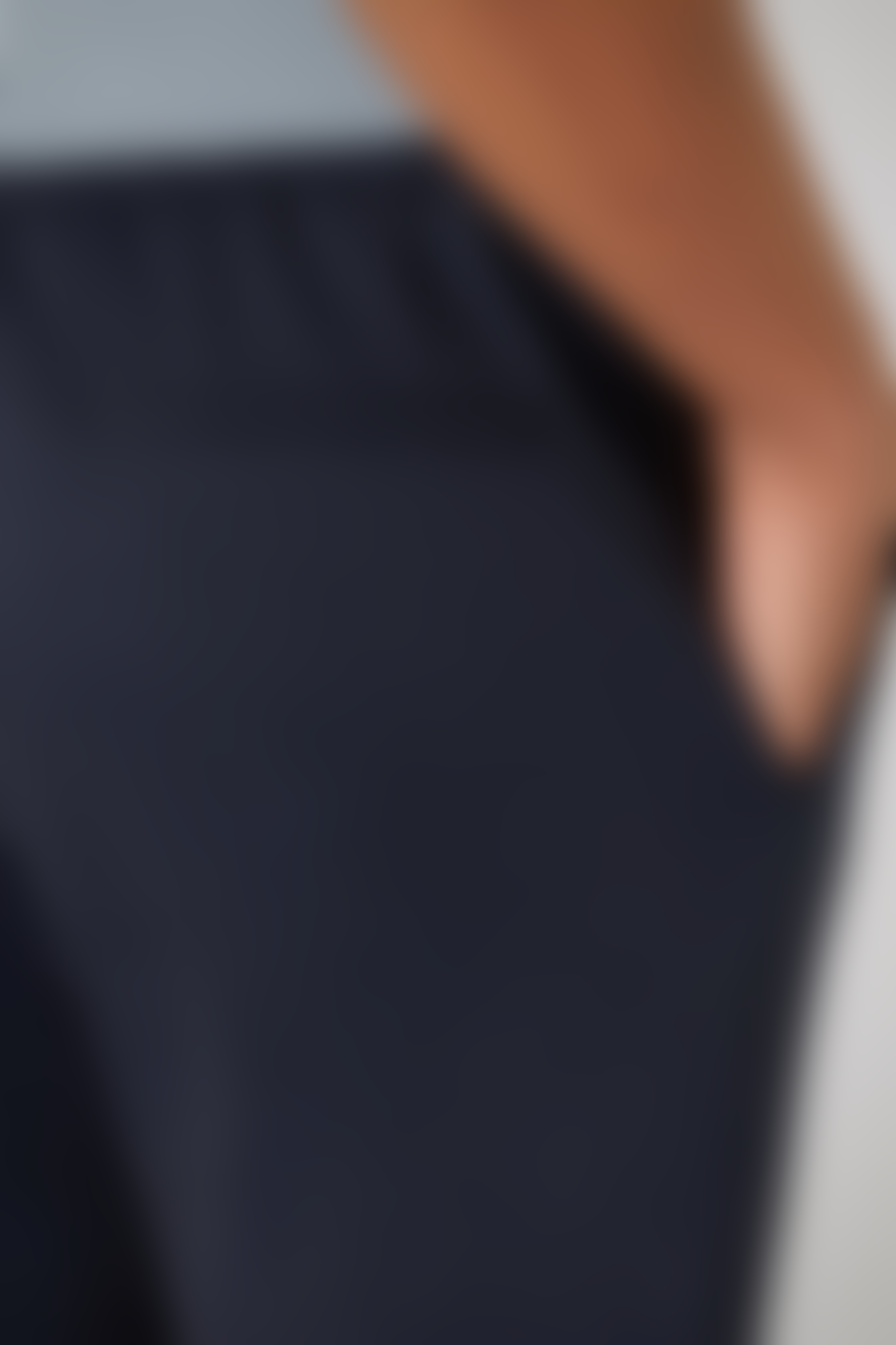 Remus Uomo Navy Drawstring Waist Trousers