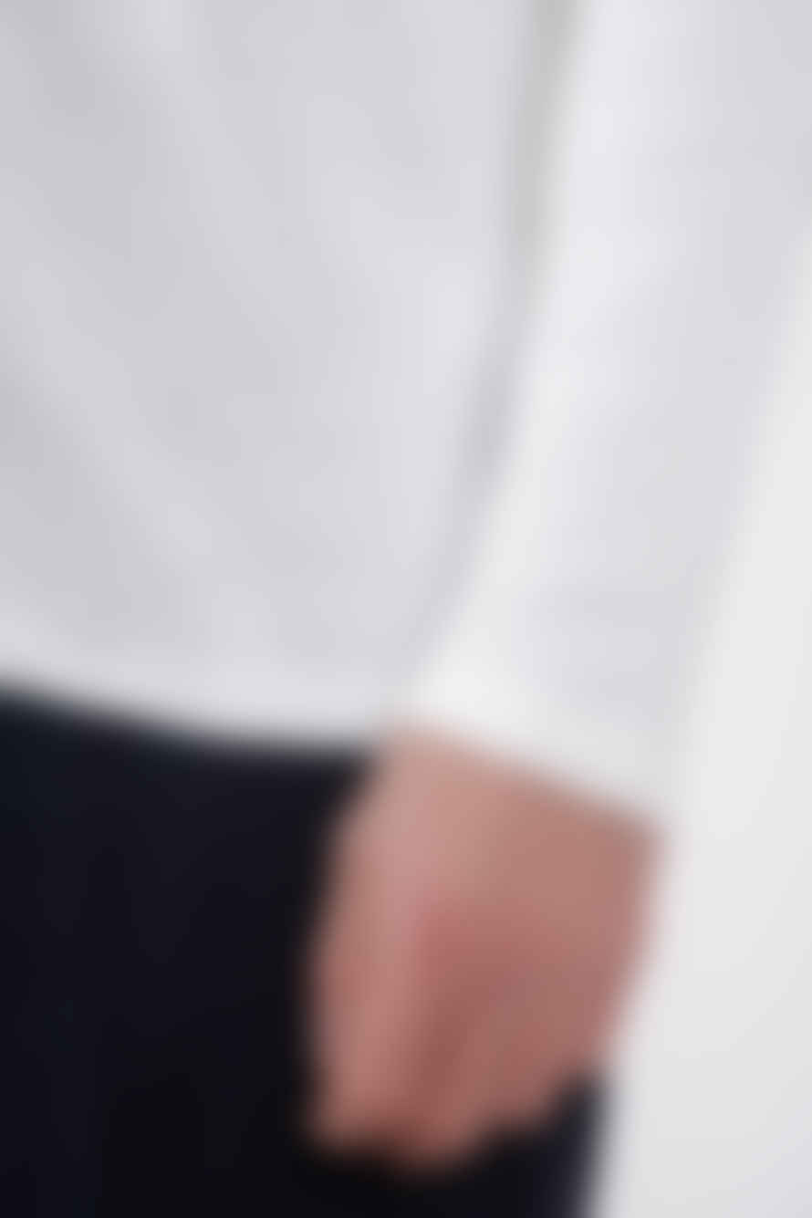 Daniele Fiesoli White Linen Long Sleeve Shirt