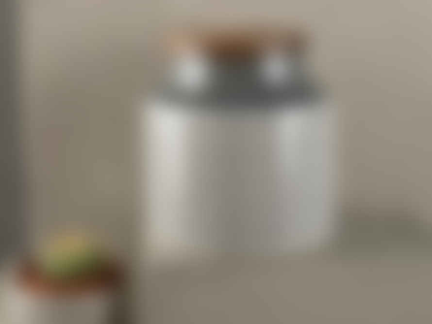 Kitchen Craft Mikasa Drift Storage Jar Grey