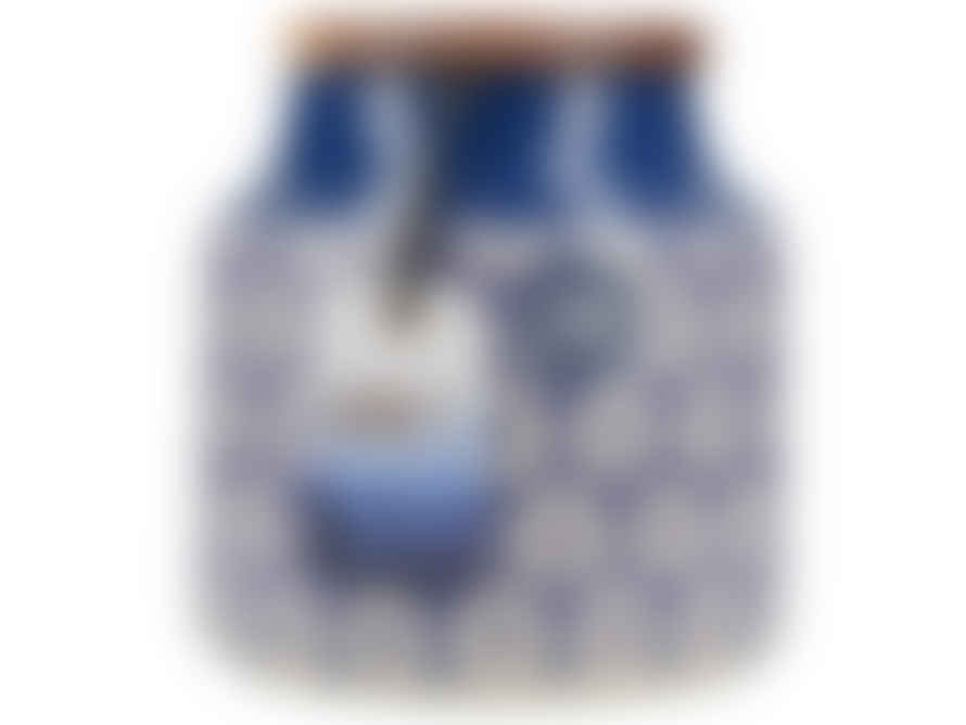 Kitchen Craft Mikasa Drift Storage Jar Blue