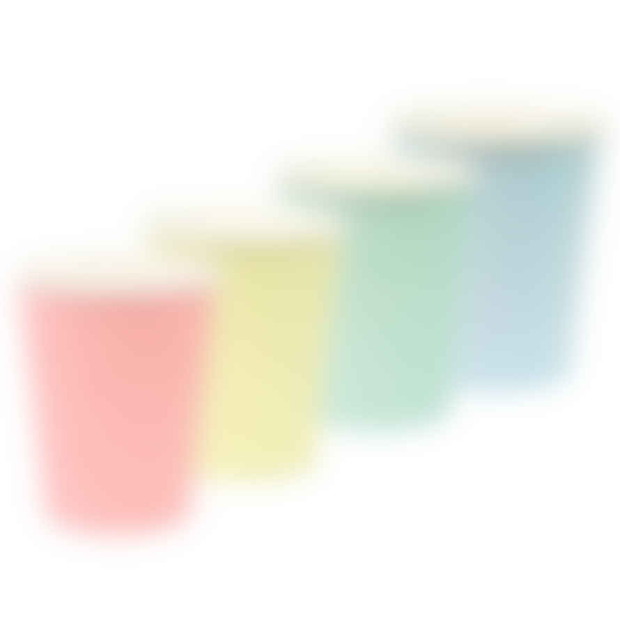 Talking Tables Eco-friendly Pastel Paper Cups - 8 Pack