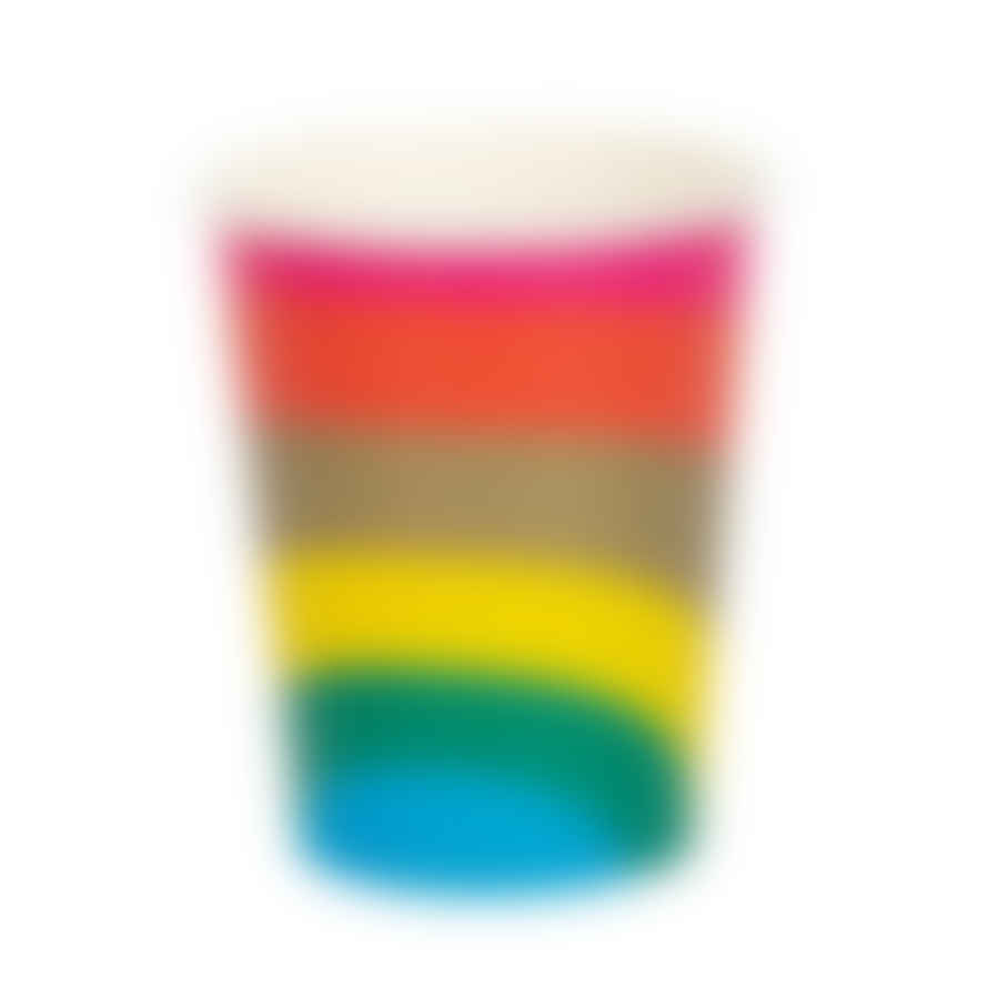 Talking Tables Rainbow Party Cups - 8 Pack