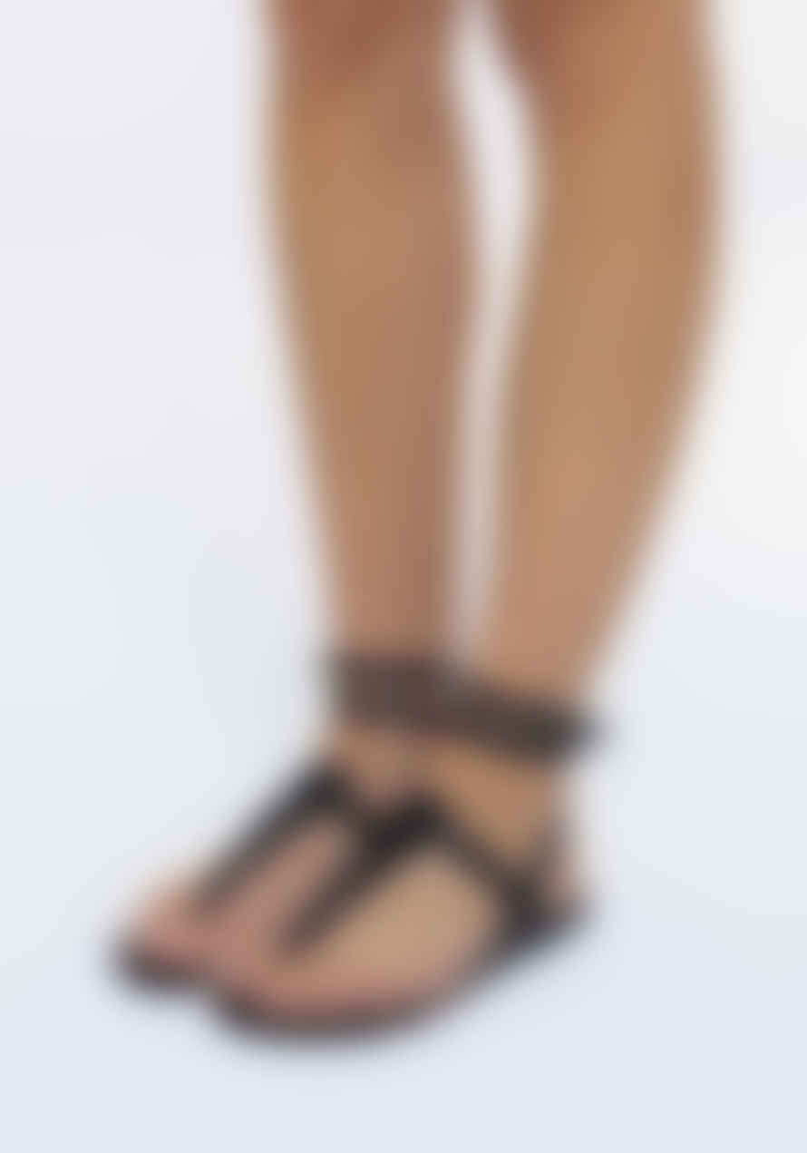 Ancient Greek Sandals Estia Sandals - Black