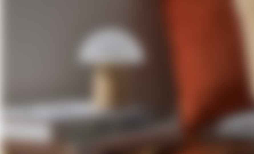 Gingko Mini White Ash Alice Mushroom Lamp