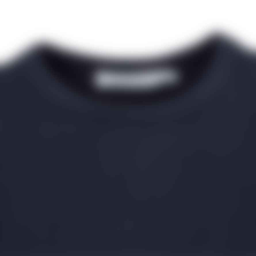 Maison Kitsune Navy Tricolour Fox Pocket T Shirt