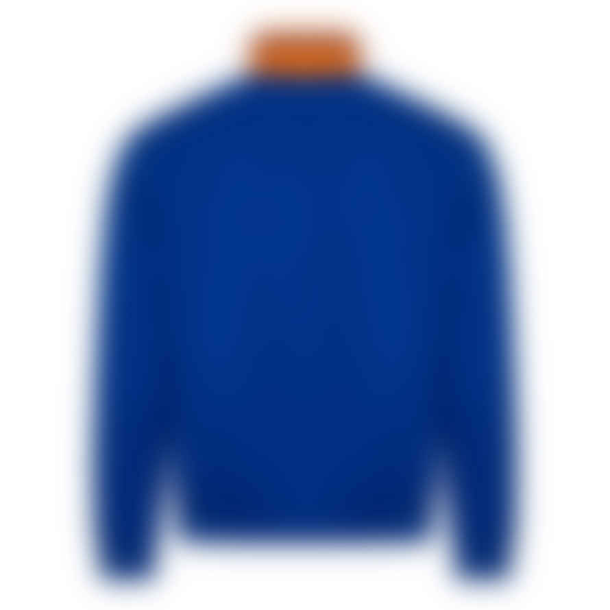 Polo Ralph Lauren Blue 1 by 4 Zip Pouch Sweatshirt 
