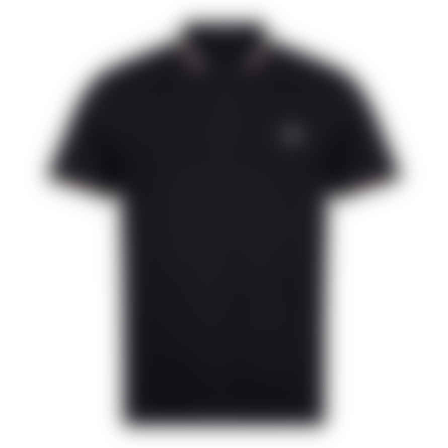 Fred Perry Navy Twin Tipped Polo Shirt