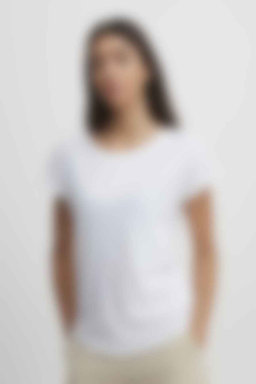 b.young Optical White Pamila Jersey T Shirt 