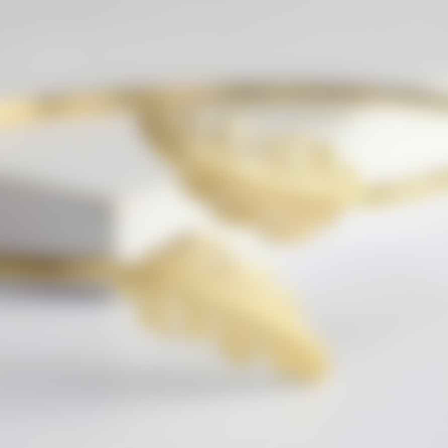Lisa Angel Feather Bangle in Gold