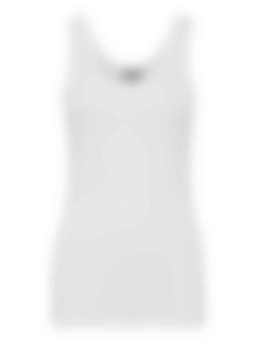 b.young Pamila Vest Top White