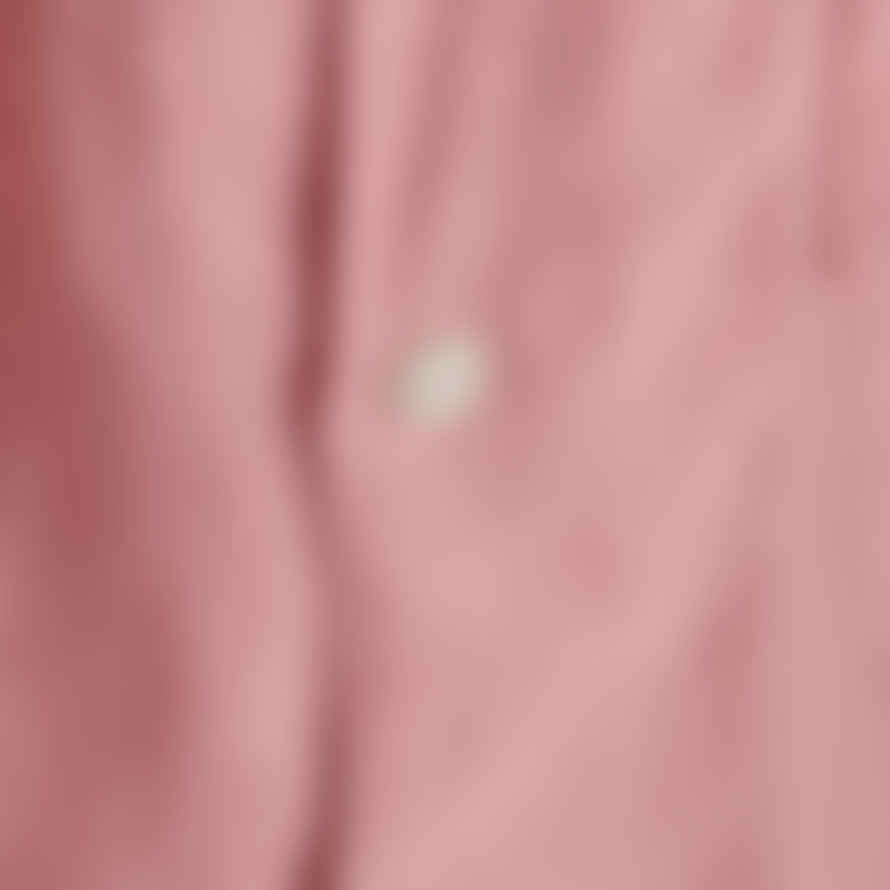  Portuguese Flannel Linen Camp Collar Shirt Rose