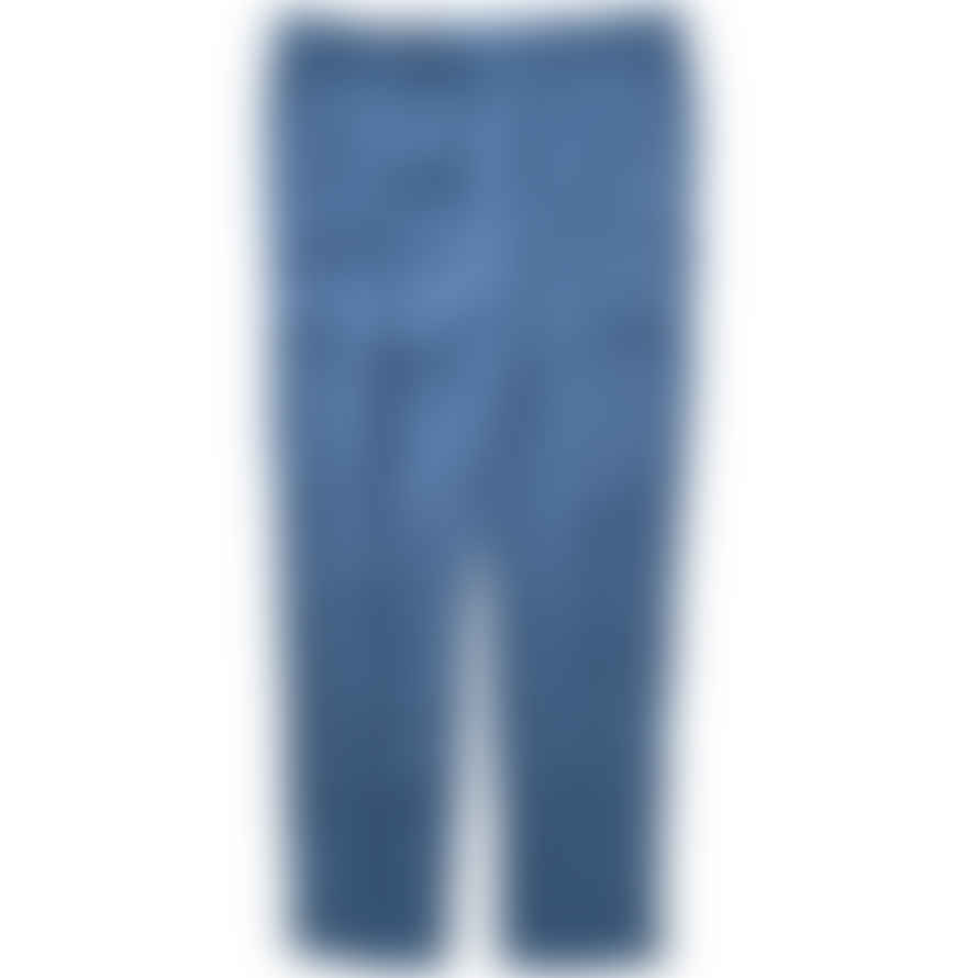 Fresh Lyocell Linen One-pleat Chino Pants In Blue