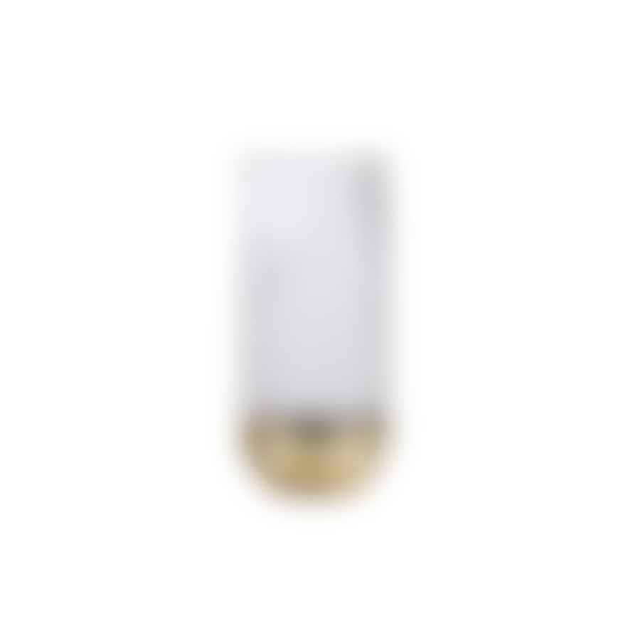 Joca Home Concept 28cm Small Golden Base Cylinder Vase