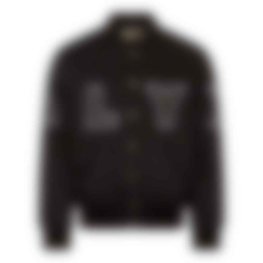1017 Alyx 9SM Nylon Logo Varsity Jacket - Black