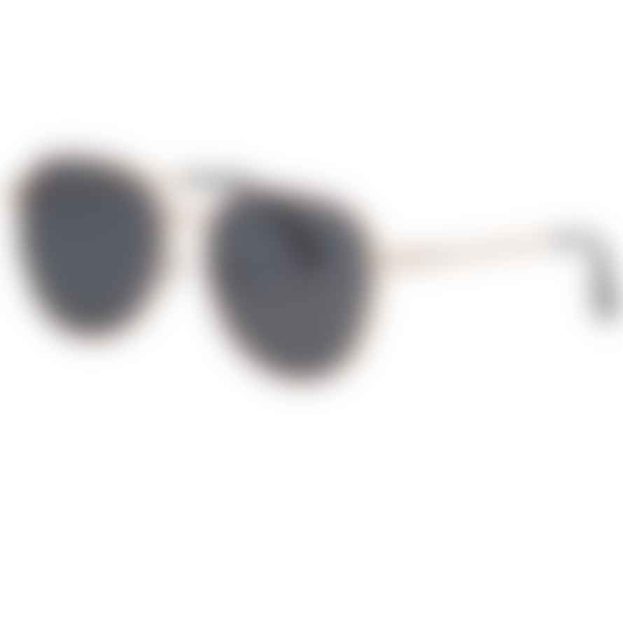 Elie Beaumont  Gold Aviator Sunglasses