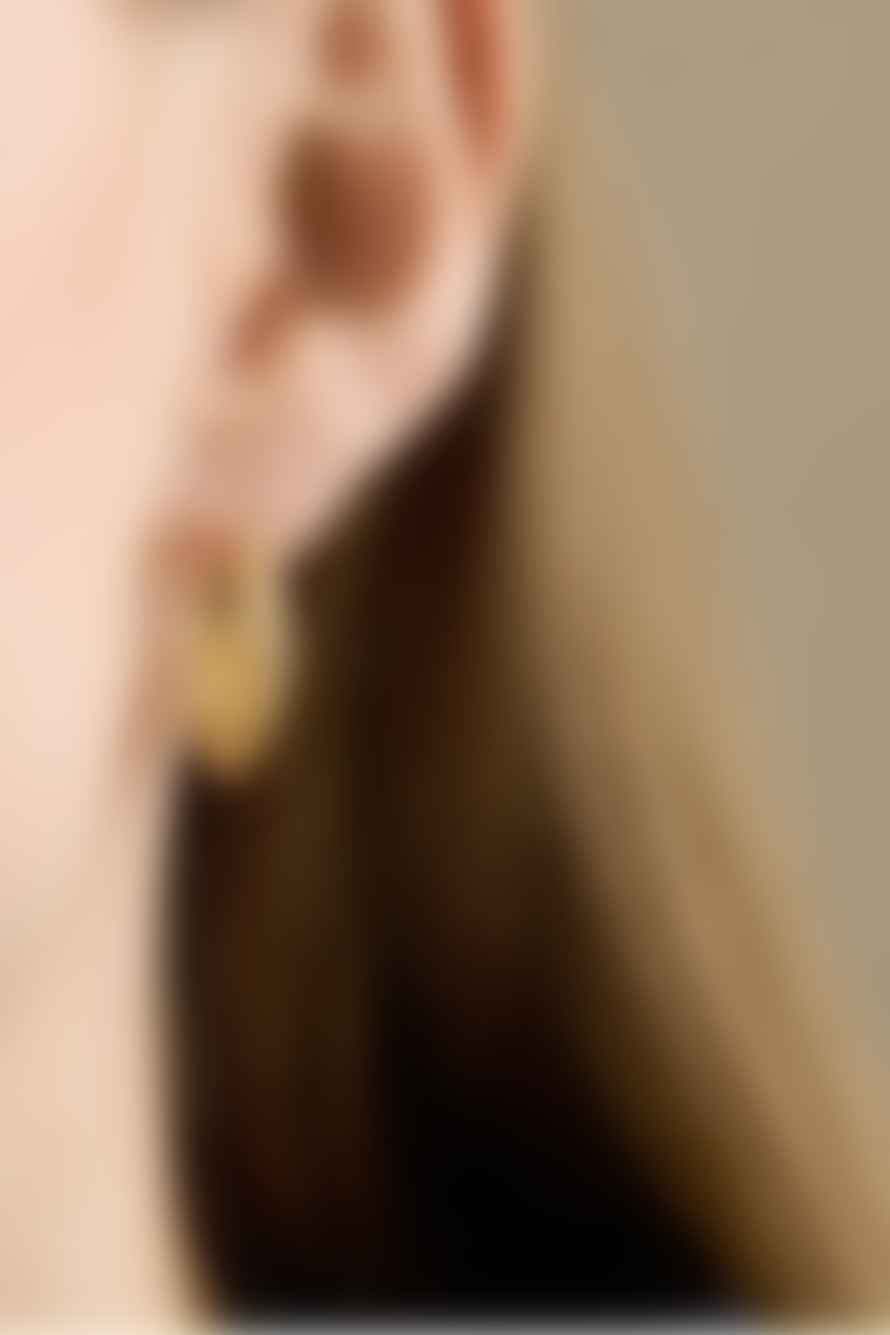 Pernille Corydon Coastline Earring In Gold