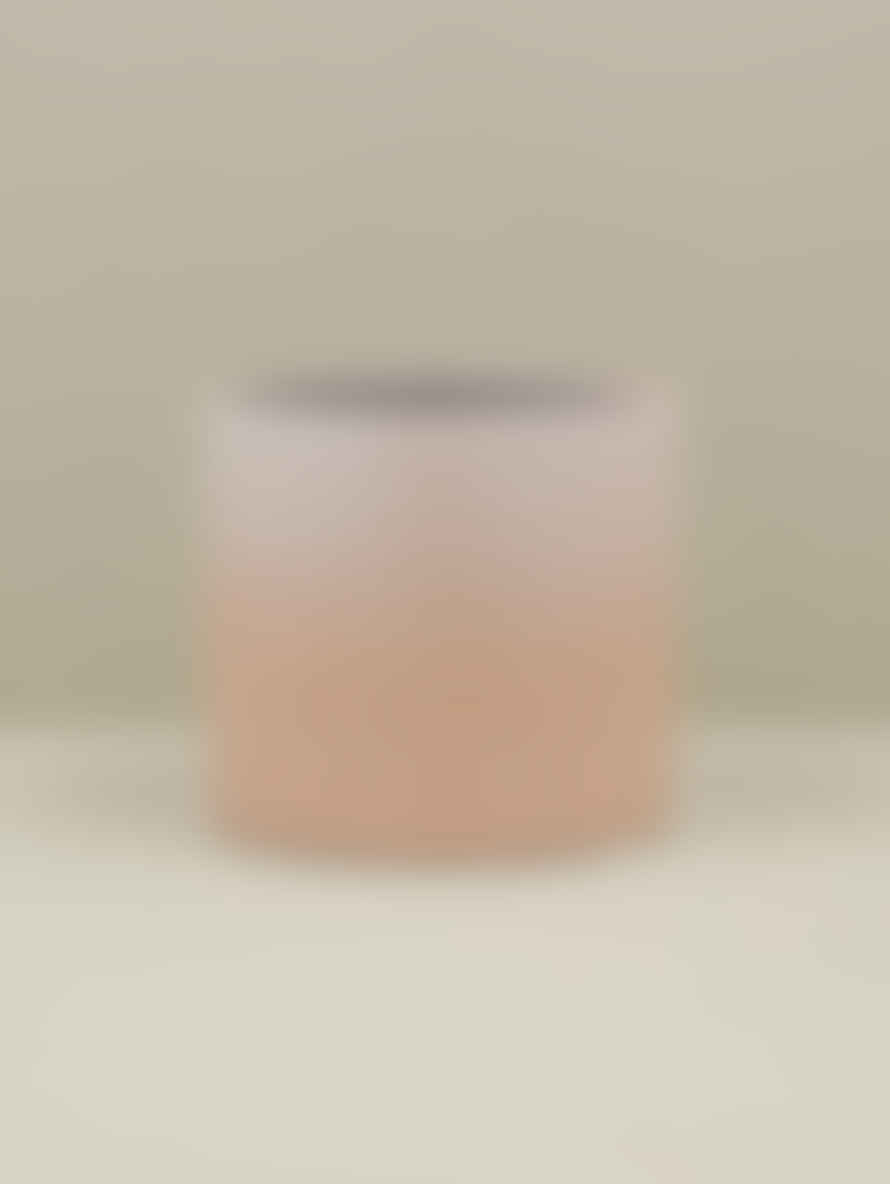 Gisela Graham Blush Pink Ombré Stoneware Pot Cover