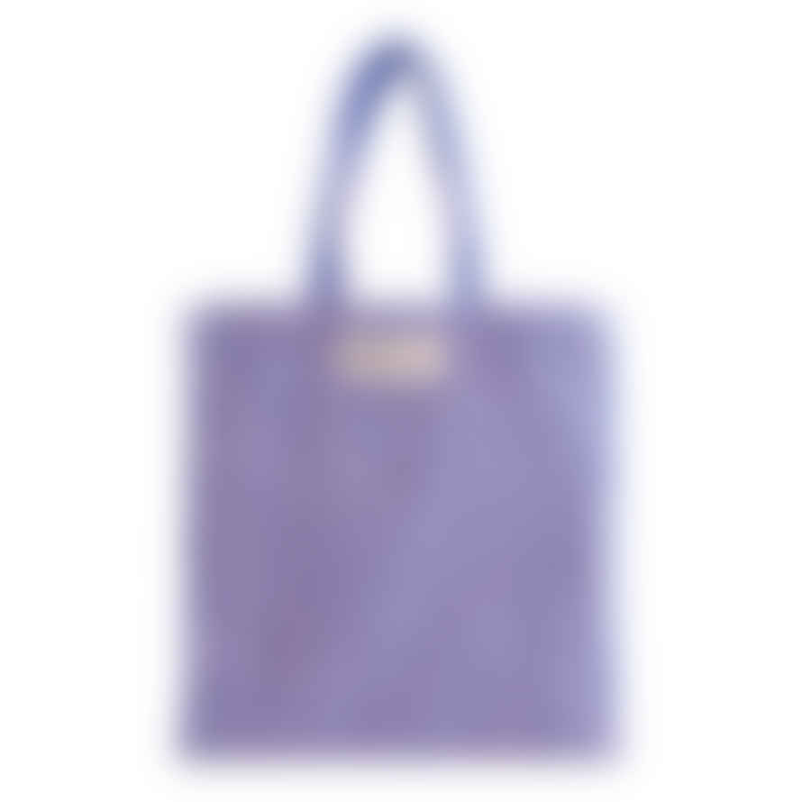 bongusta Naram Tote Bag Dazzling Blue & Rose Stripe