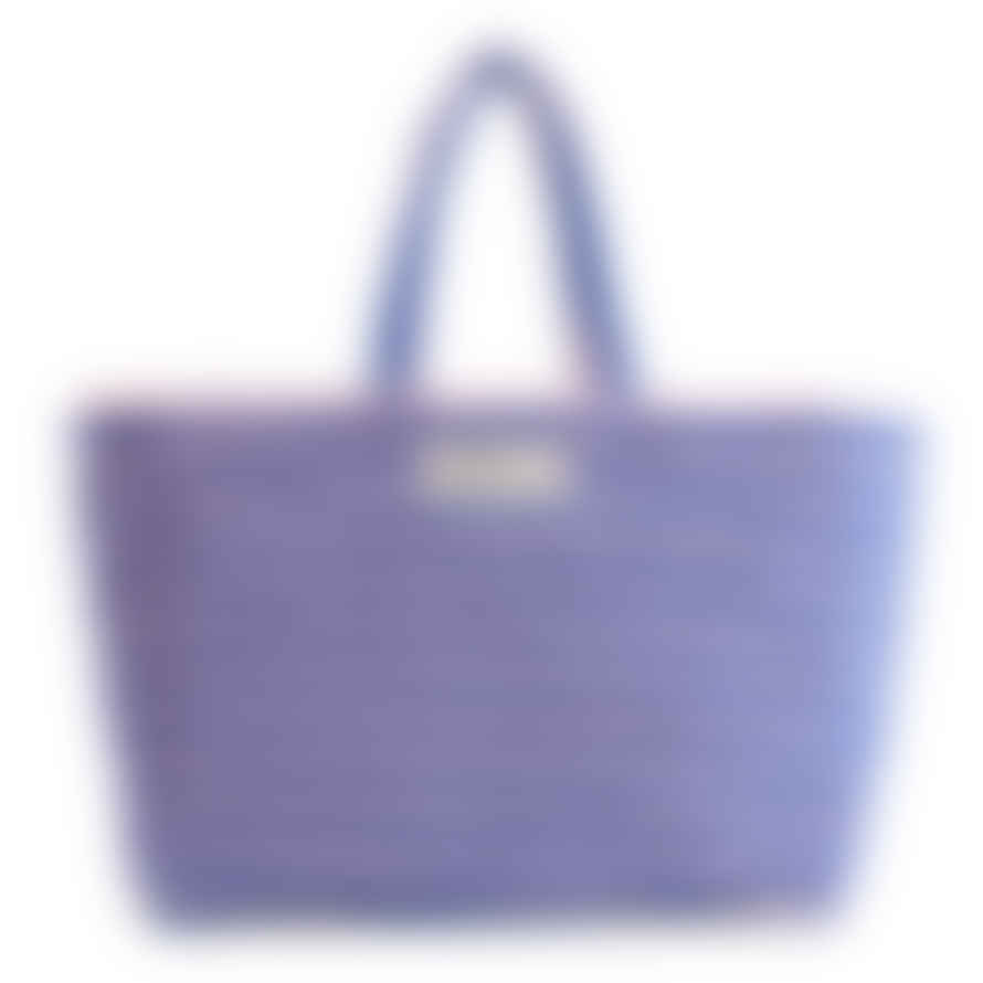 bongusta Naram Weekend Bag Dazzling Blue & Rose Stripe