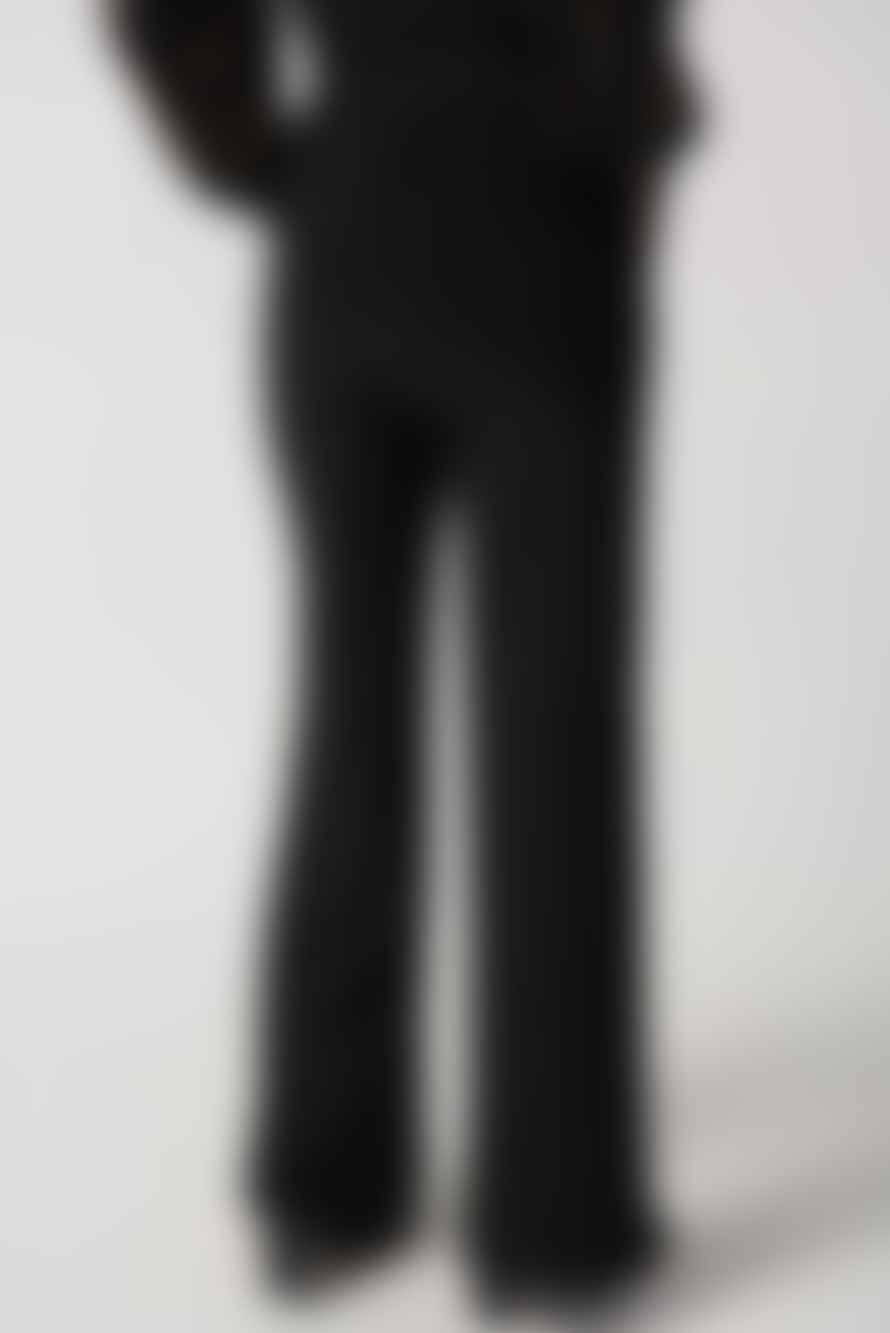 Joseph Ribkoff Wide-leg Pants In Black