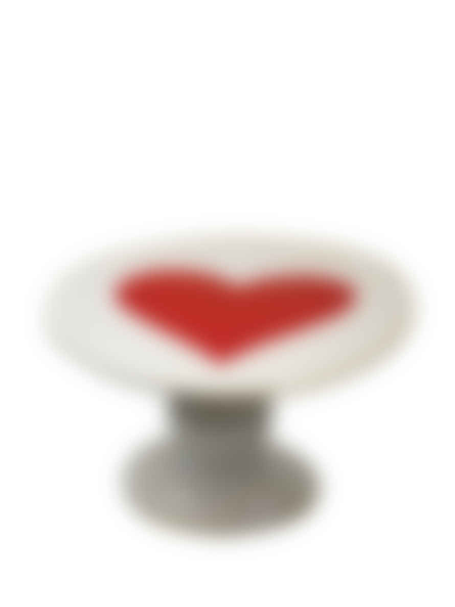 Kuhn Keramik Kühn Keramik Red Heart Stand In White