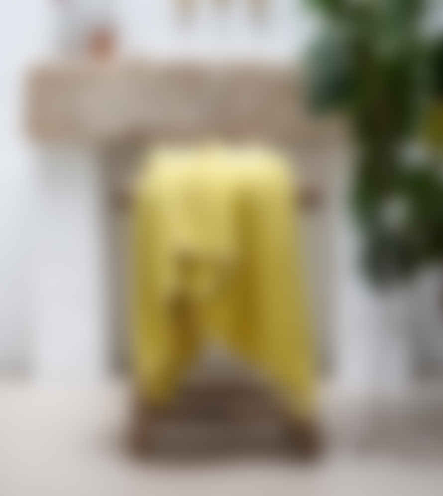 bongusta Naram Yellow Towel 100x150