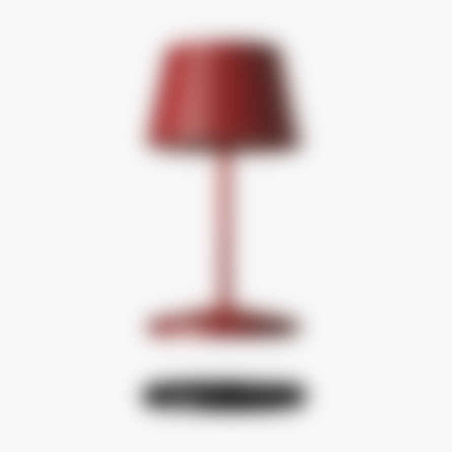 Villeroy & Boch Table Lamp Seoul 2.0 LED with Battery and Charging Station - Red