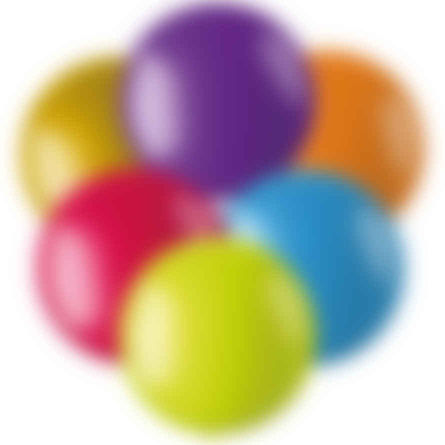 Folat Balloons Color Pop Multi Colors 48cm - 6 Pieces