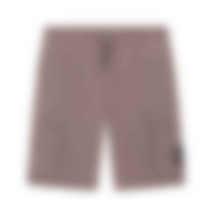 MA.STRUM Mud Pink Nylon Grid Shorts