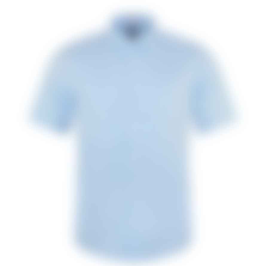 Hugo Boss Open Blue Rash 2 Cotton Shirt