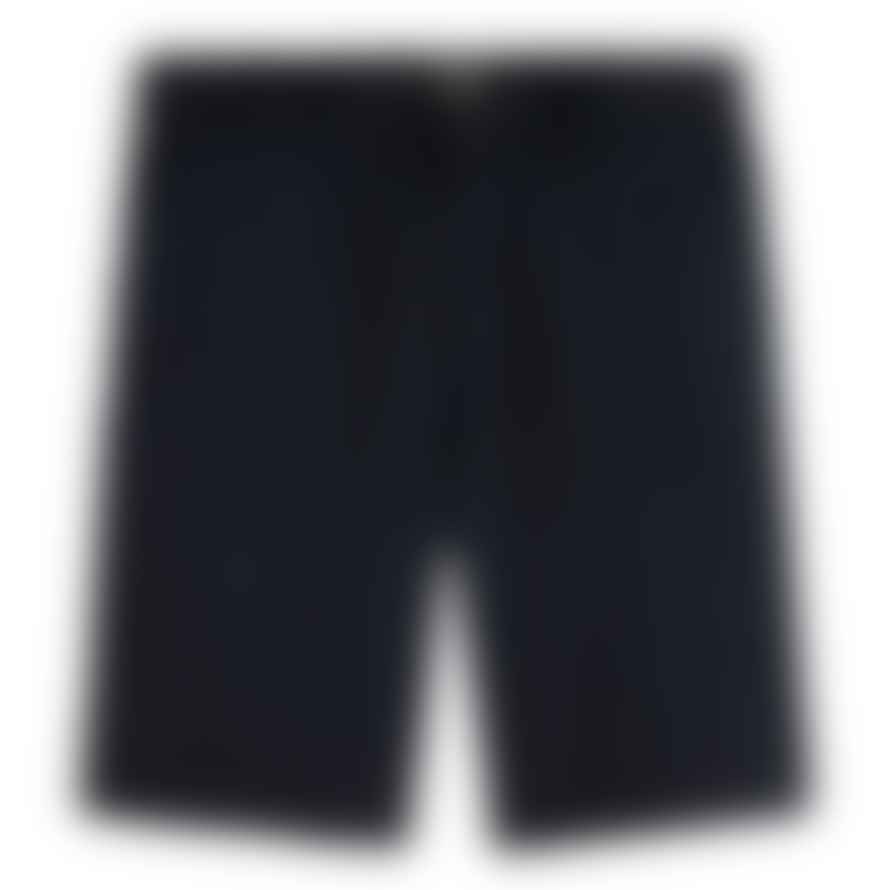 Scotch & Soda Navy Menswear Stuart Garment Dye Chino Shorts