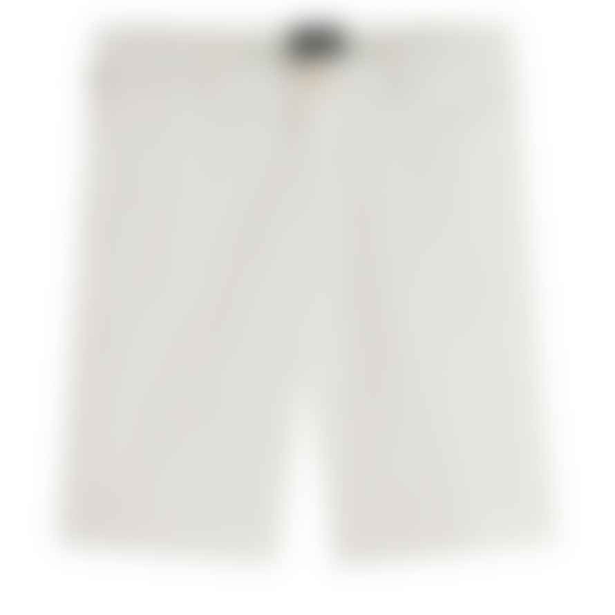 Scotch & Soda White Stuart Garment Dye Chino Shorts