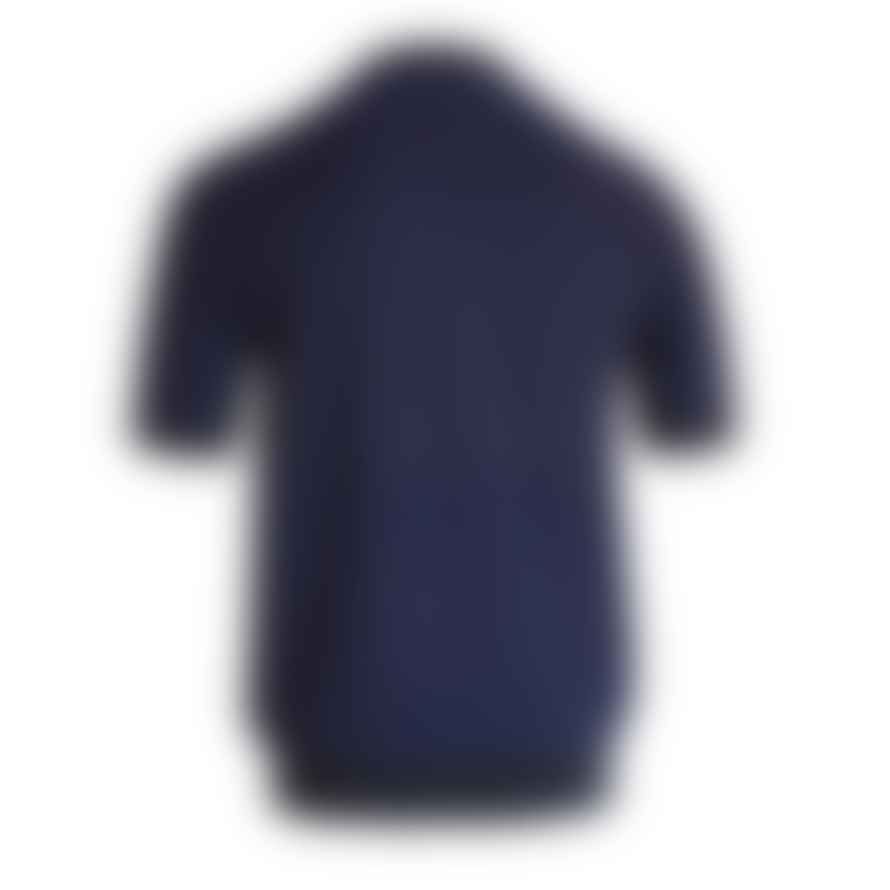 John Smedley Hepburn Smoke Texture 14 Singular Polo Shirt
