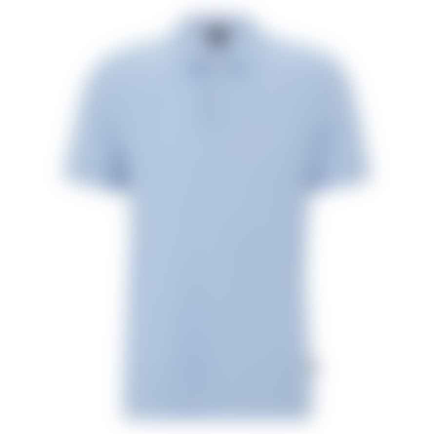 Hugo Boss Open Blue Piket 38 Polo Shirt